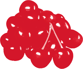 Obrazek z czereśniami